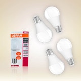 OSRAM LED 전구10.5W 4PK  - 주광색