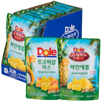 Dole 리얼후르츠 & 주스파우치400g x 8 Dole 리얼후르츠 & 주스파우치400g x 8