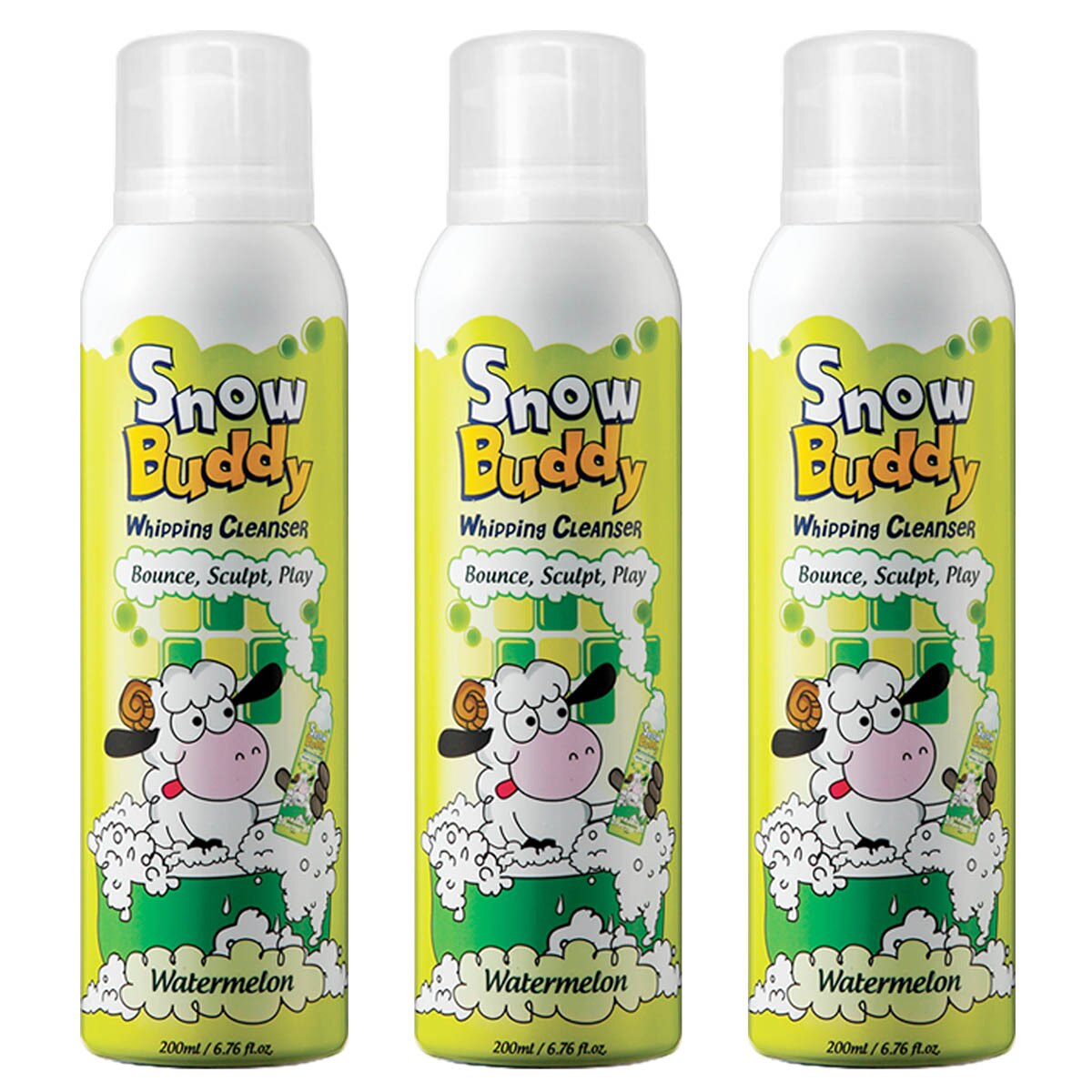 스노우버디 휘핑클렌저 200ml x 3