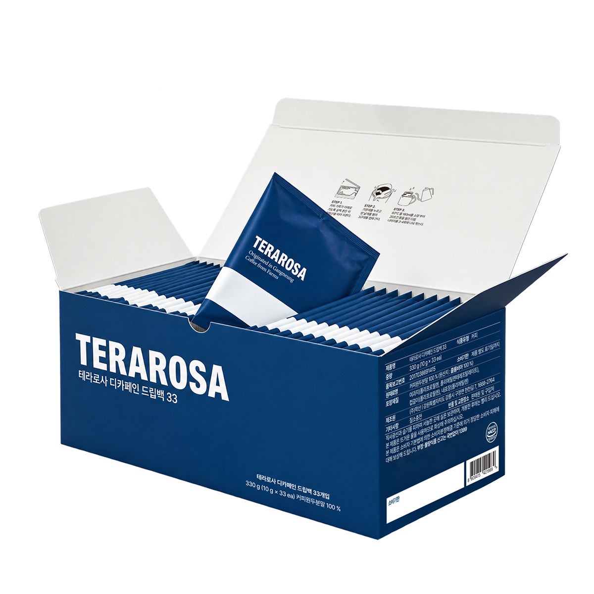 테라로사 디카페인 드립백커피 10g x 33입 테라로사 디카페인 드립백커피 10g x 33입