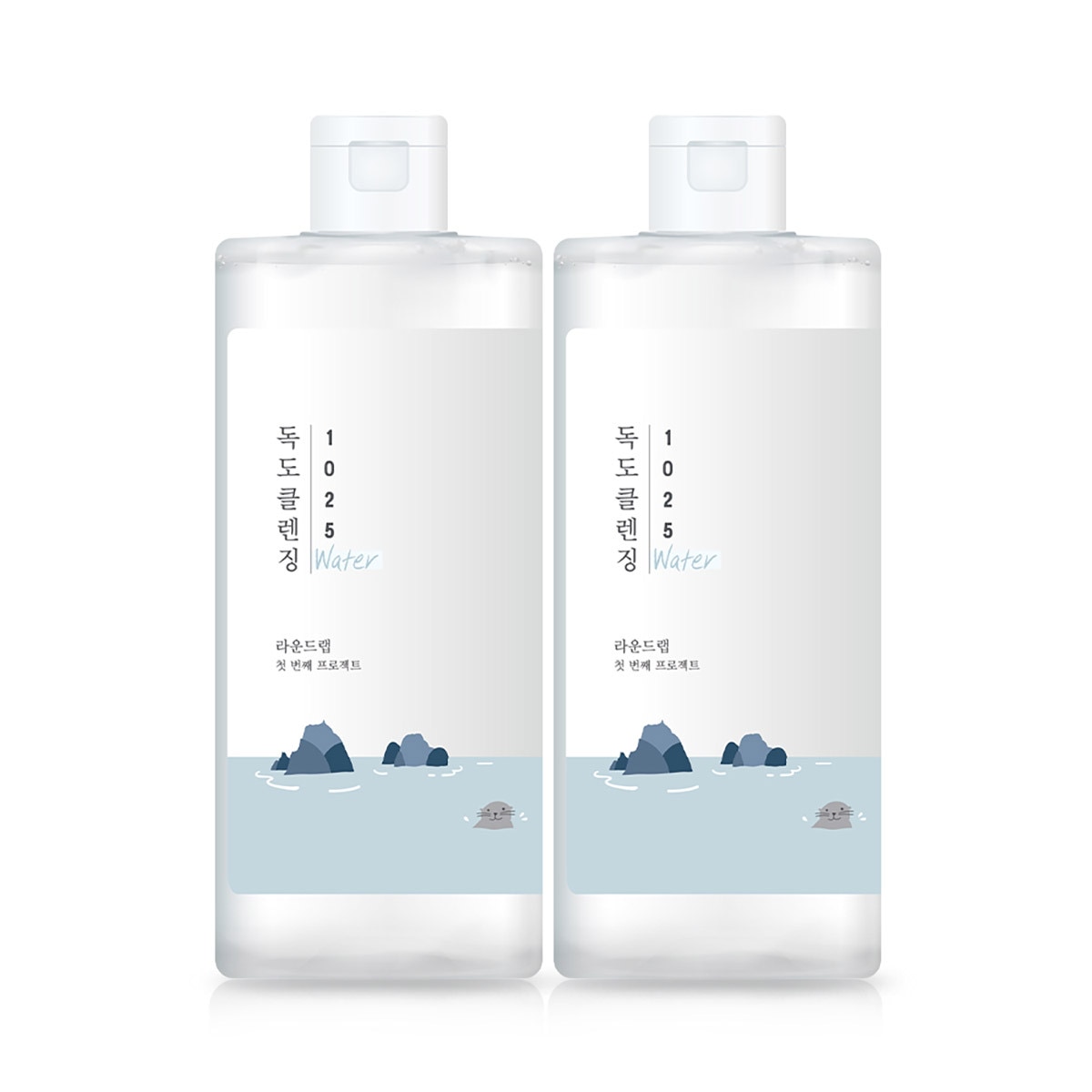 라운드랩 1025 독도 클렌징 워터 400ml X 2