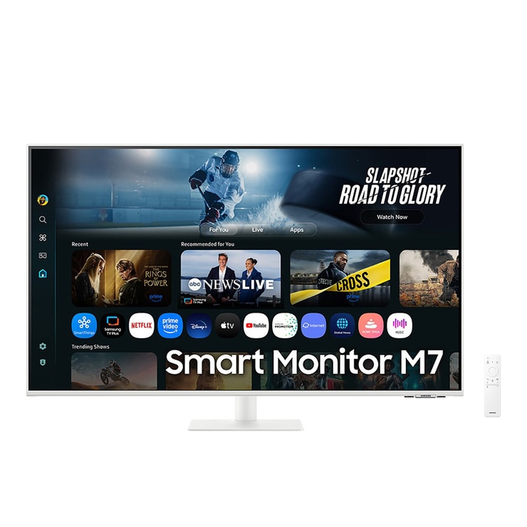 Samsung 4K UHD M7 Smart Monitor 107.9cm (43) White 687729