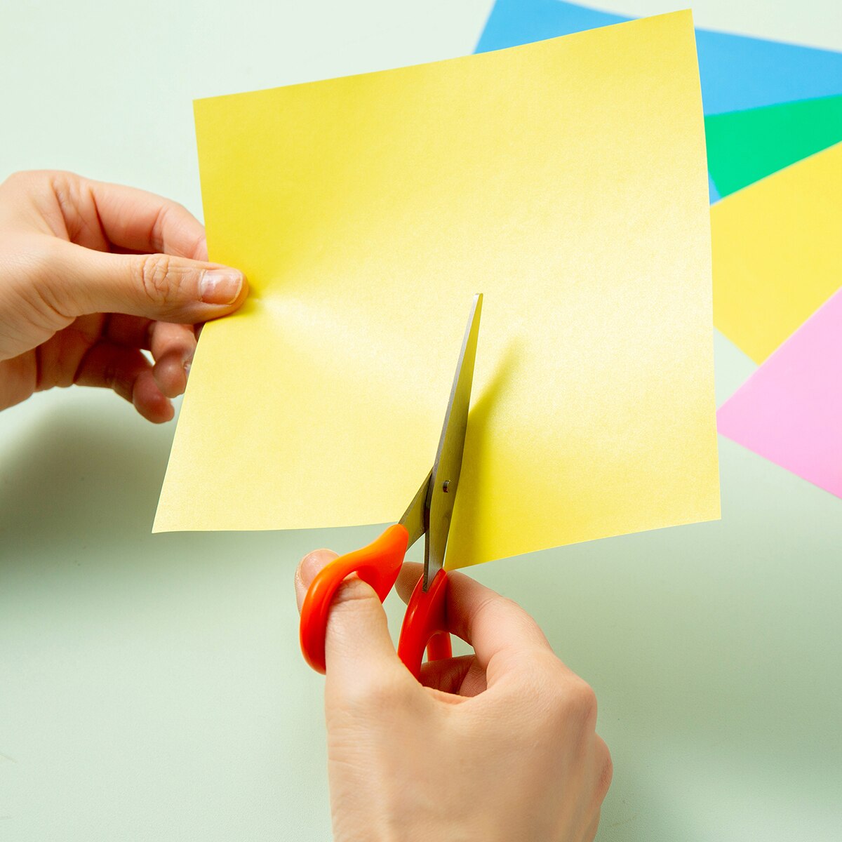 미피 안전 캡 가위 4개