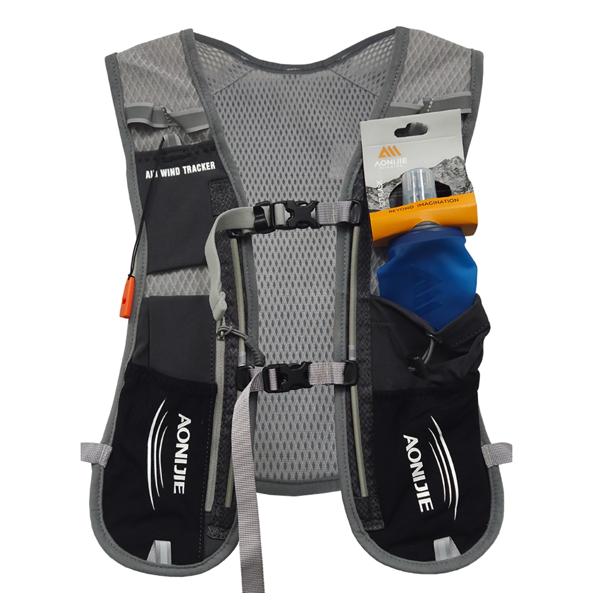 오니지 러닝 베스트 (소프트 플라스크 포함) - 그레이