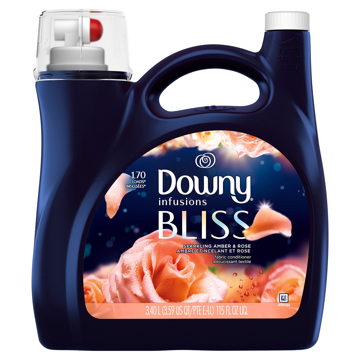 다우니인퓨젼블리스섬유유연제 3.4L x 120ea