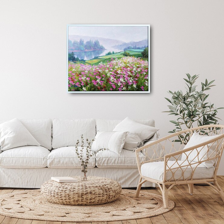 지클레 그림 액자 60x50cm - 코스모스의 합창 지클레 그림 액자 60x50cm - 코스모스의 합창