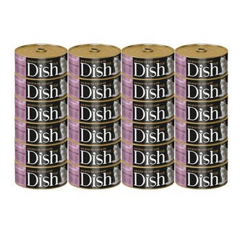 동원 DISH 참치&닭가슴살 애묘 캔사료 160g x 24