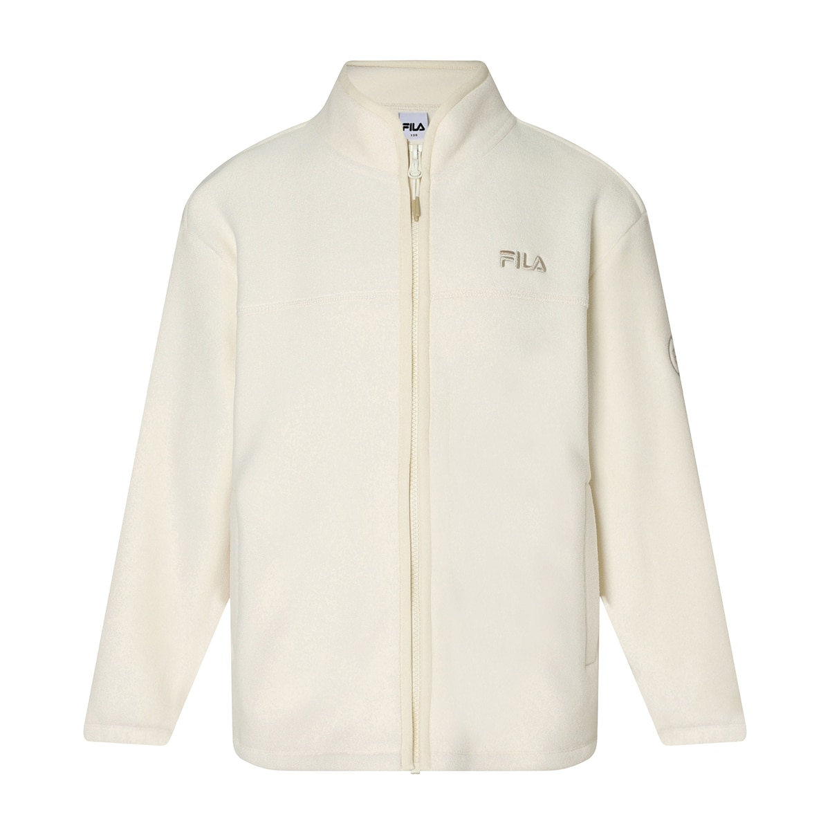 휠라 키즈 보아 플리스 자켓 - 아이보리, 145 휠라 키즈 보아 플리스 자켓 - 아이보리, 145