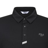 휠라 골프 남성 반팔 폴로티 - 블랙 휠라 골프 남성 반팔 폴로티 - 블랙