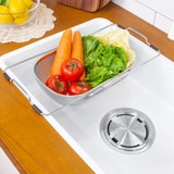 4BNK 소형 싱크 바스켓 & 배수구망 세트