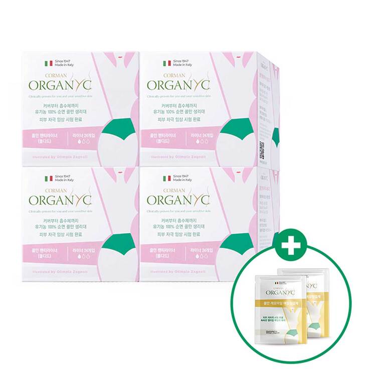 콜만 팬티라이너 24개 x 4팩