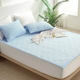 에이프릴엣홈 3중직 아이스 메쉬 패드 - 퀸, 블루