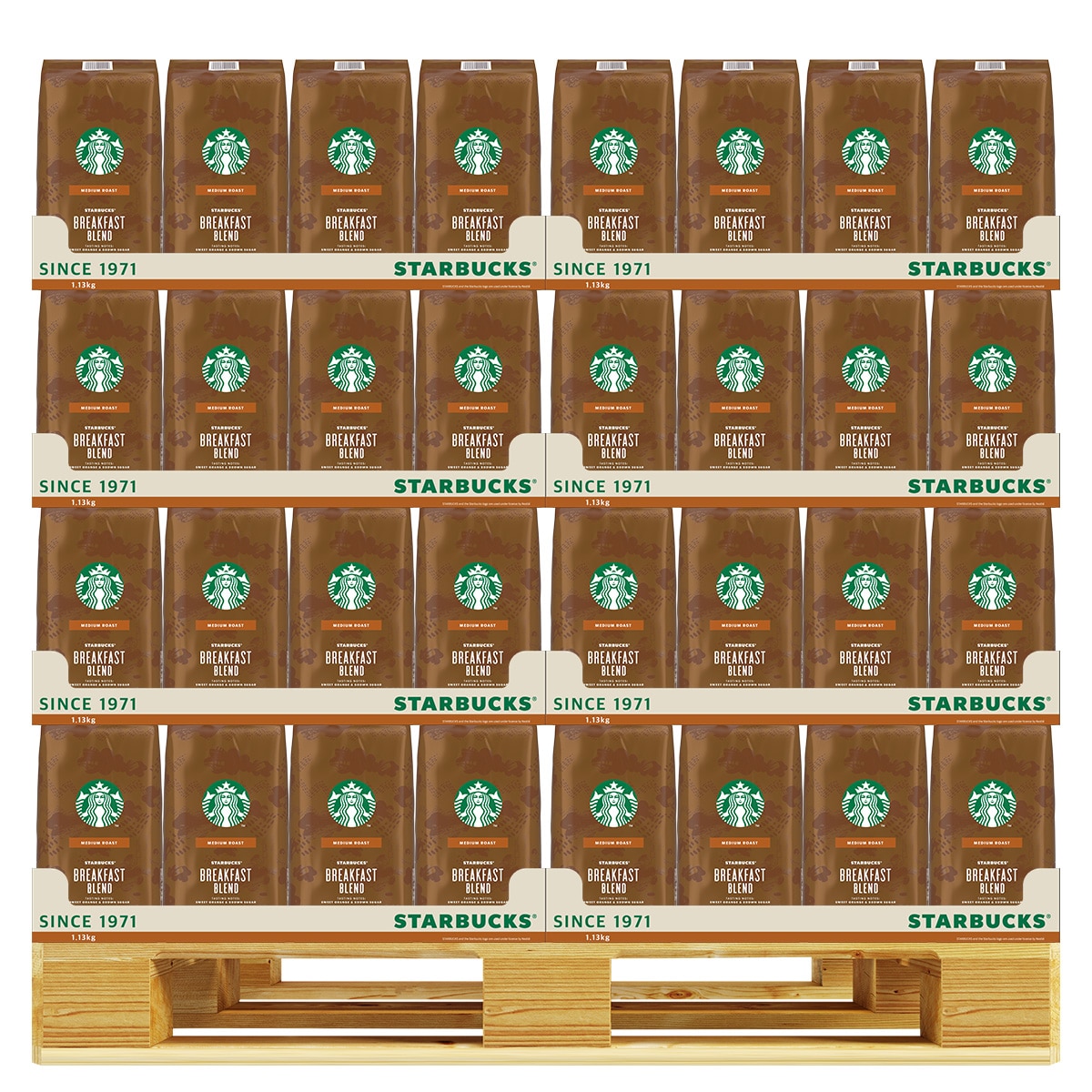 스타벅스 브랙퍼스트블렌드 홀빈커피 1.13kg x 288