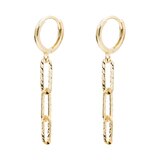 클라베드제이 14K 골드 귀걸이 헤이즐 - 옐로우 골드