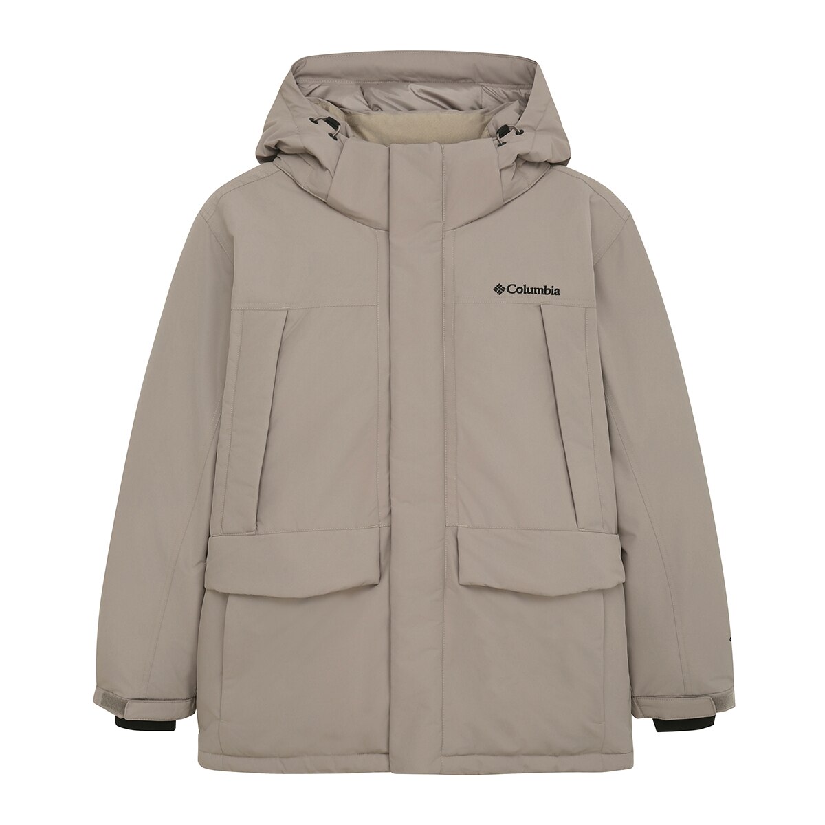 컬럼비아 남성 헤비 다운 재킷 - 베이지