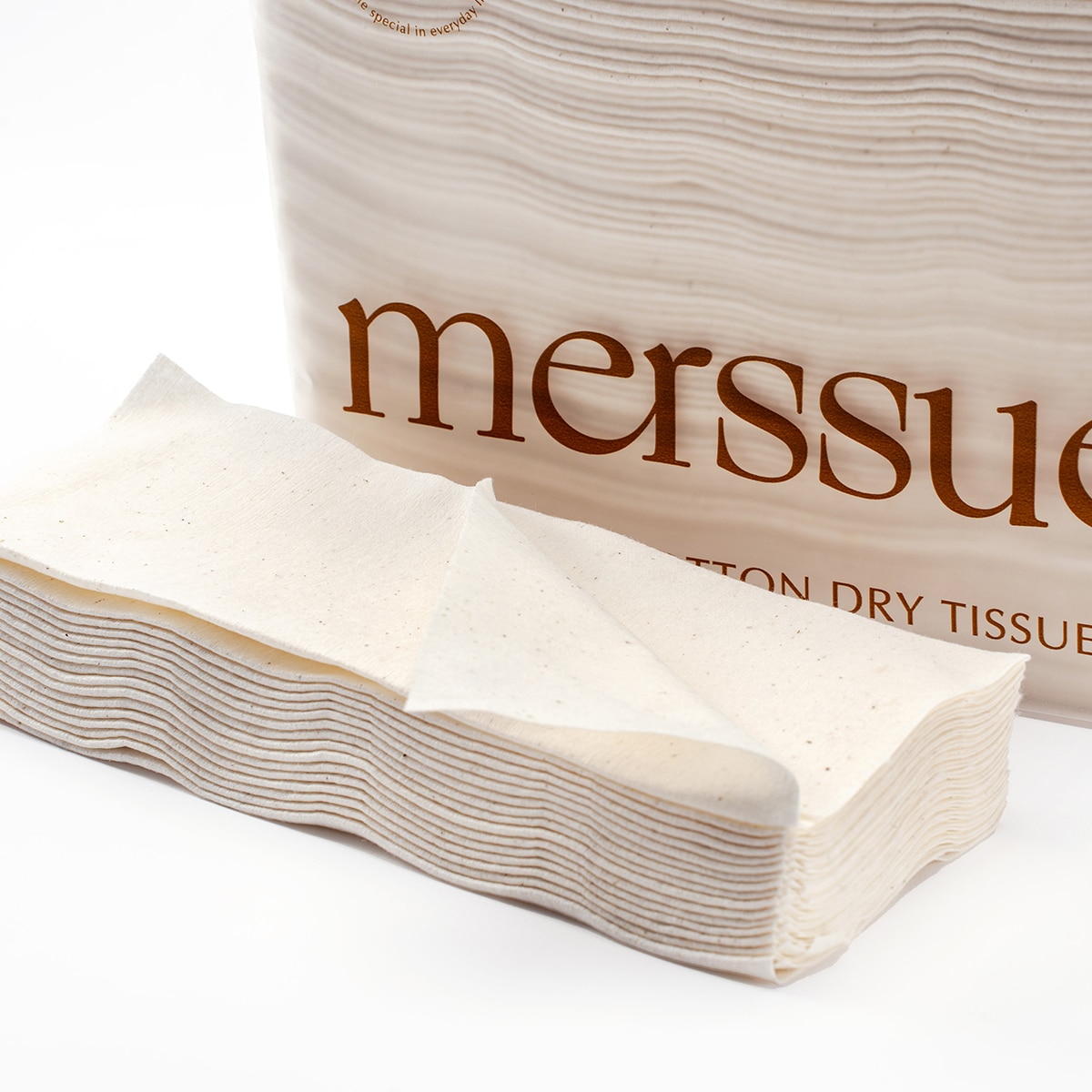 메르슈 무표백 순면 건티슈 150매 x 5