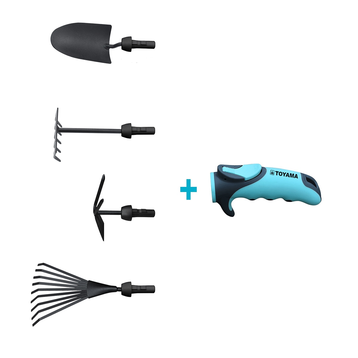 그린라이프 토야마 정원 공구 세트 5pc