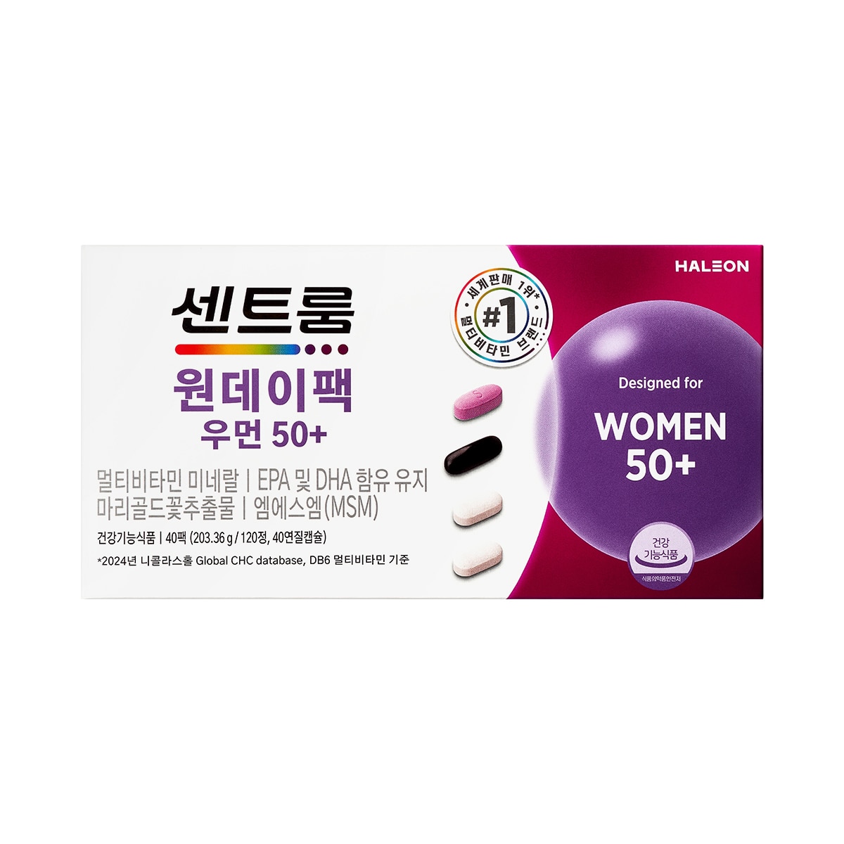 센트룸 원데이팩 50+ 우먼 40팩
