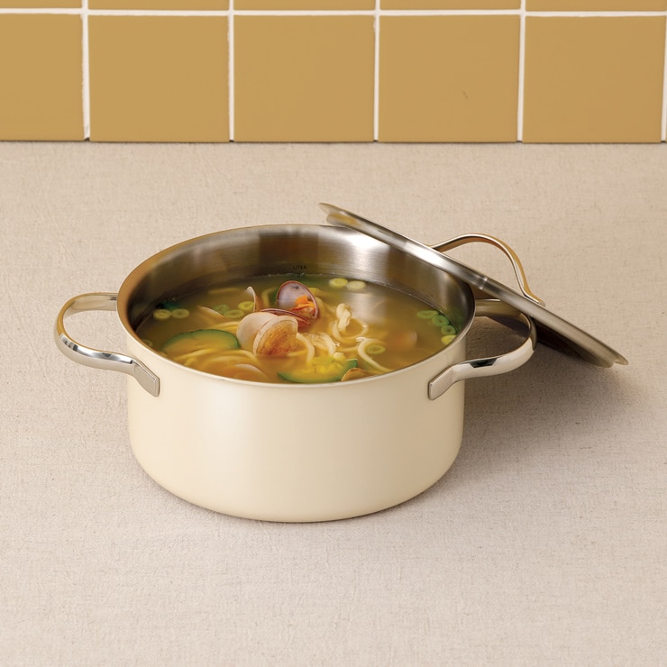 에델코첸 통 3중 냄비 20cm (찜기 포함)