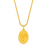 24K 카네이션 목걸이 7.5g
