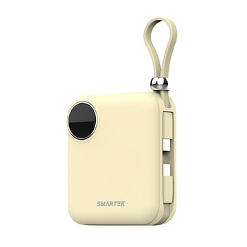 스마텍 케이블 일체형 미니 보조배터리 세트 2P