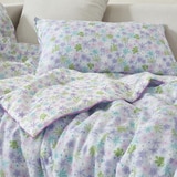 에이프릴앳홈 모달 인견 사계절 담요 120x150cm - 퍼플