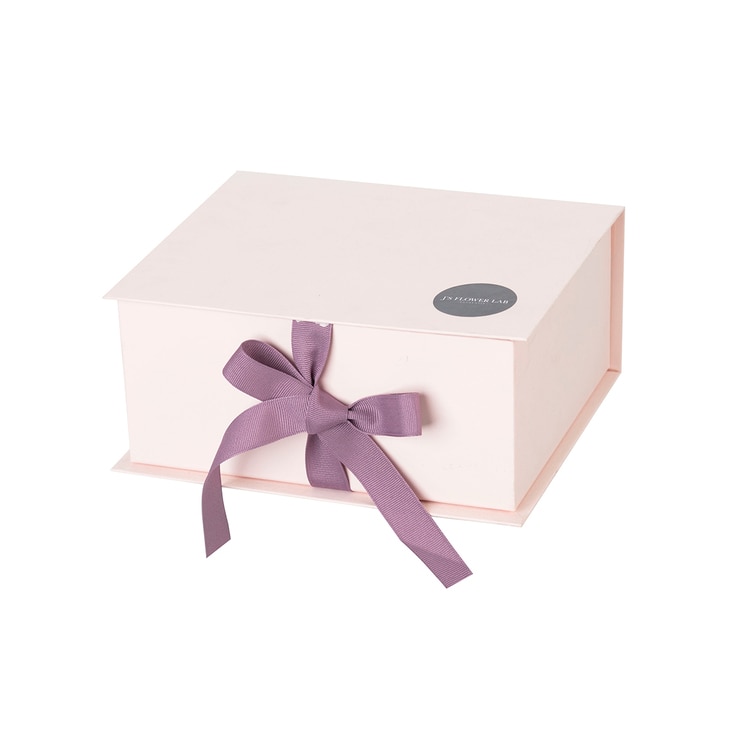 카네이션 프리저브드 플라워박스 - 옐로우