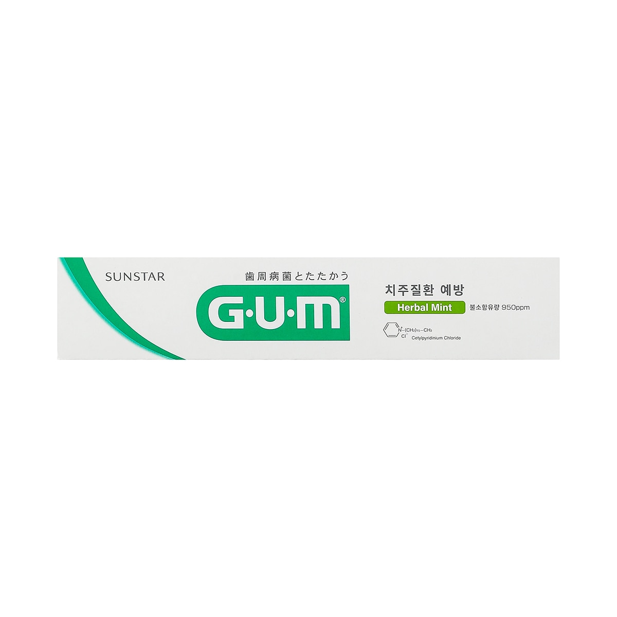 G.U.M 덴탈 치약 155g x 5개입