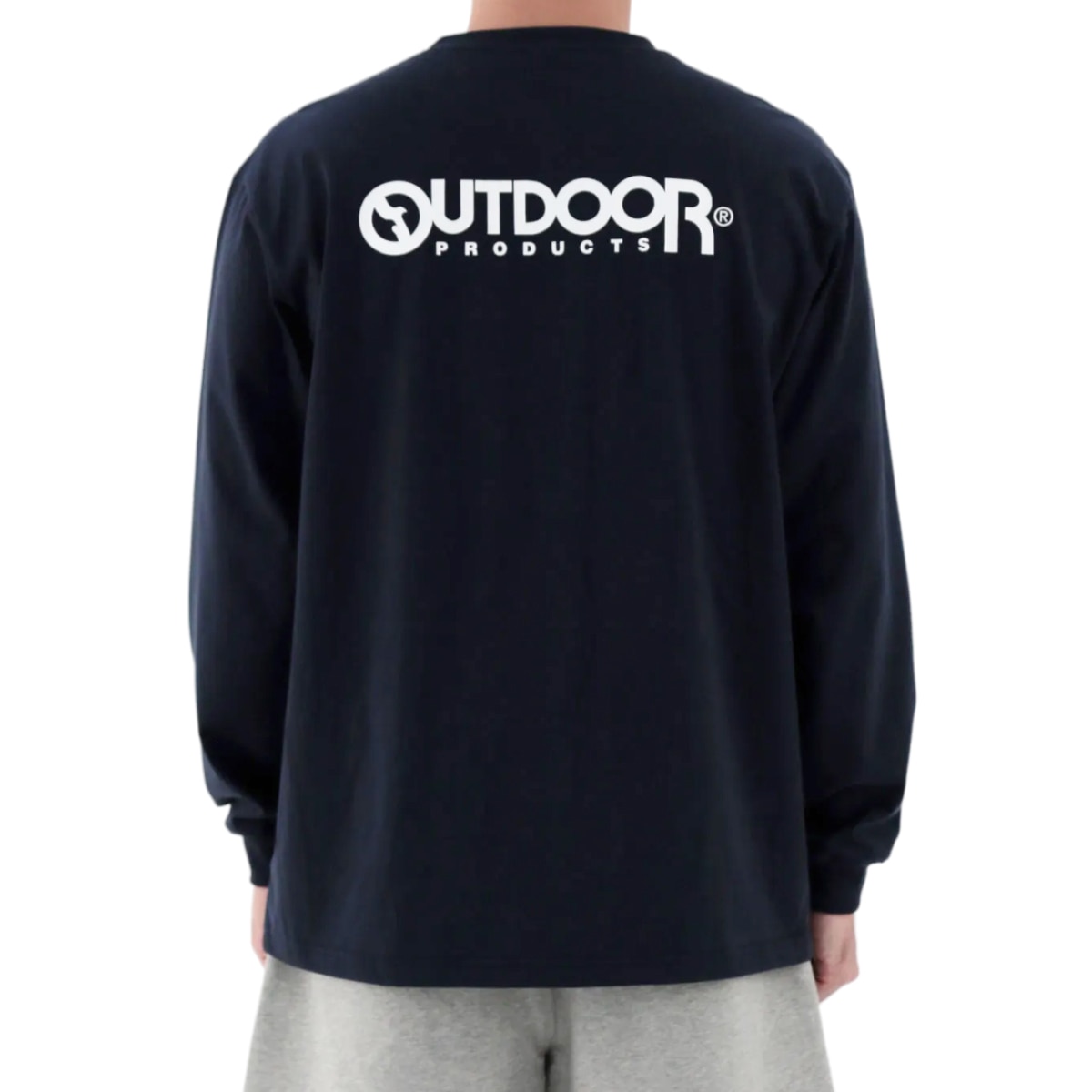 아웃도어프로덕츠 남성 긴소매 크루티 - 네이비