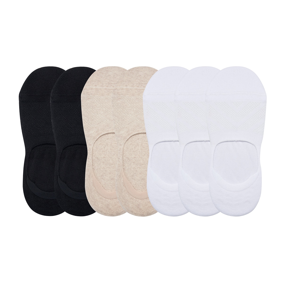 싹스탑 슬림 베이직 핏 덧신 양말7족