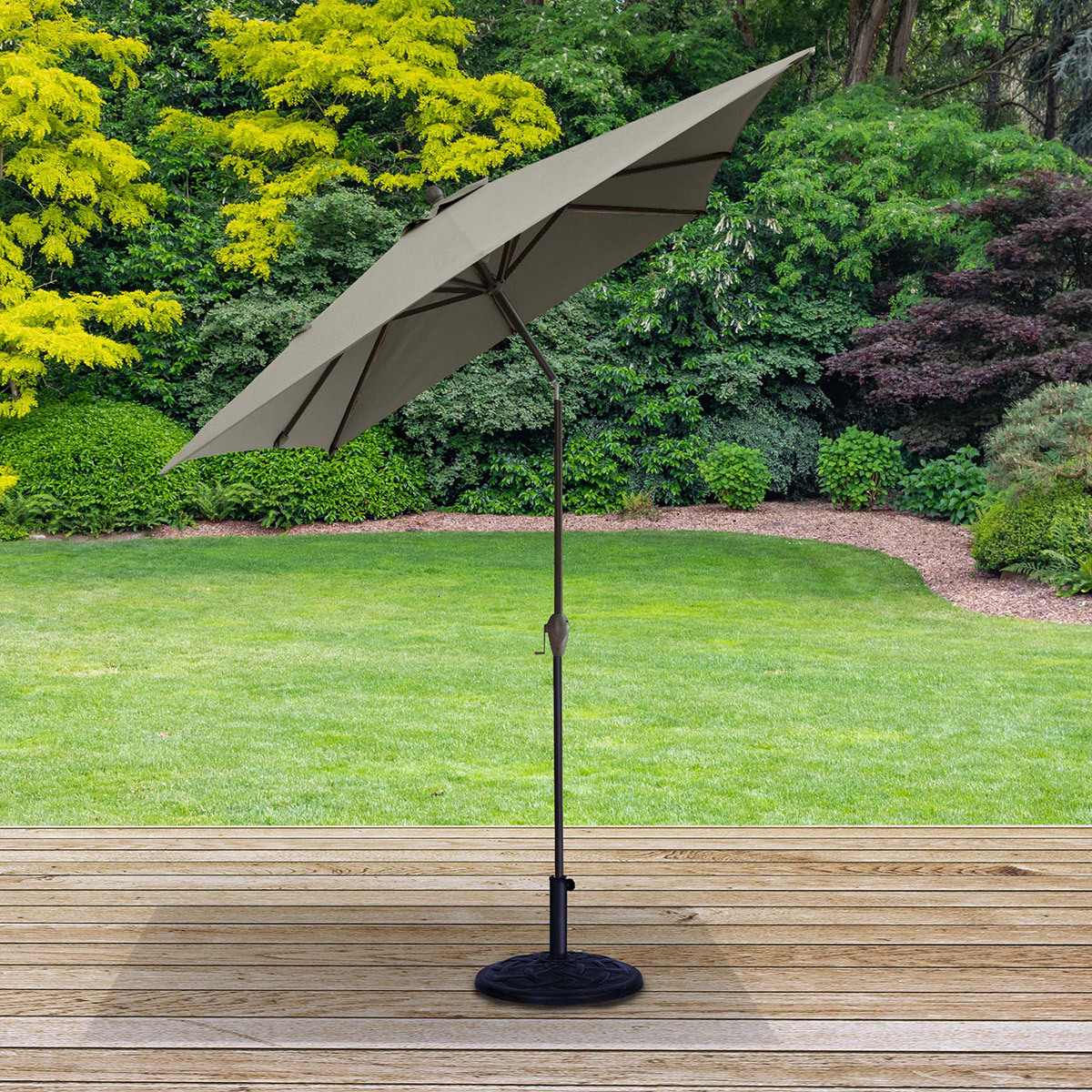 앳레저 마켓 우산 , 2.1 x 3.0m 베이지