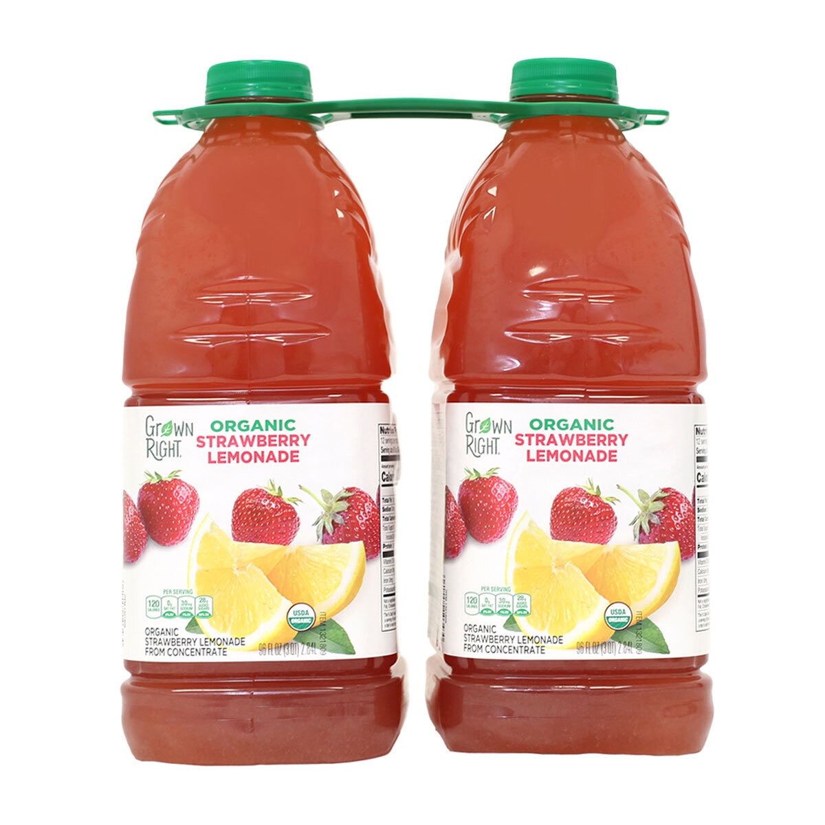 Grown Right 유기농 딸기 레몬에이드 2.84L x 2