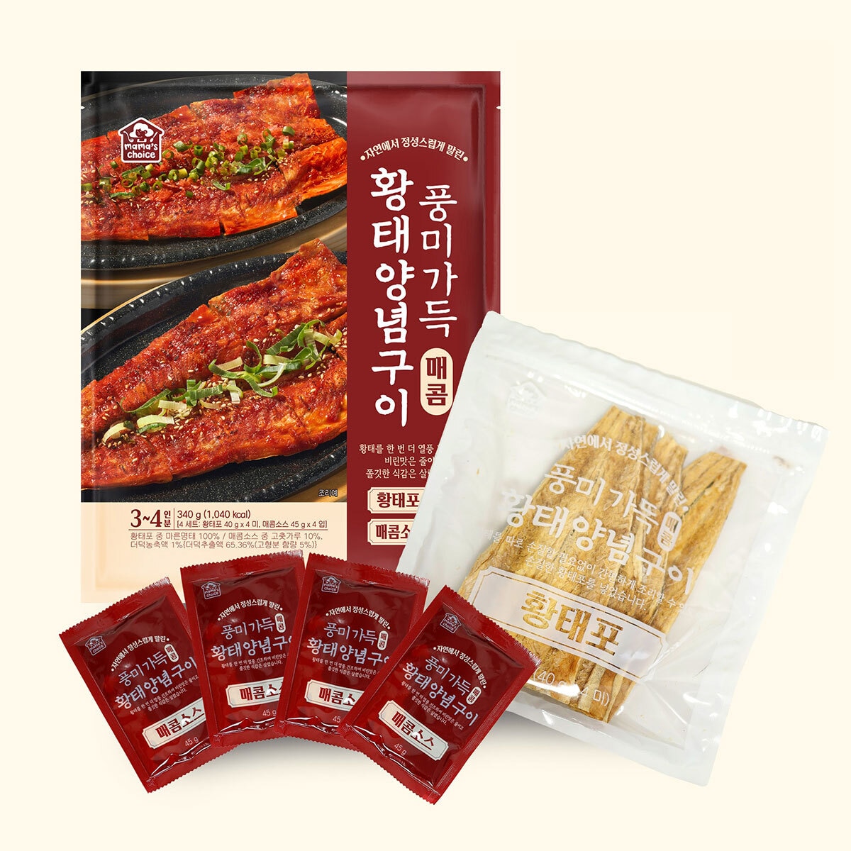 Mama's Choice 황태 양념구이 340g