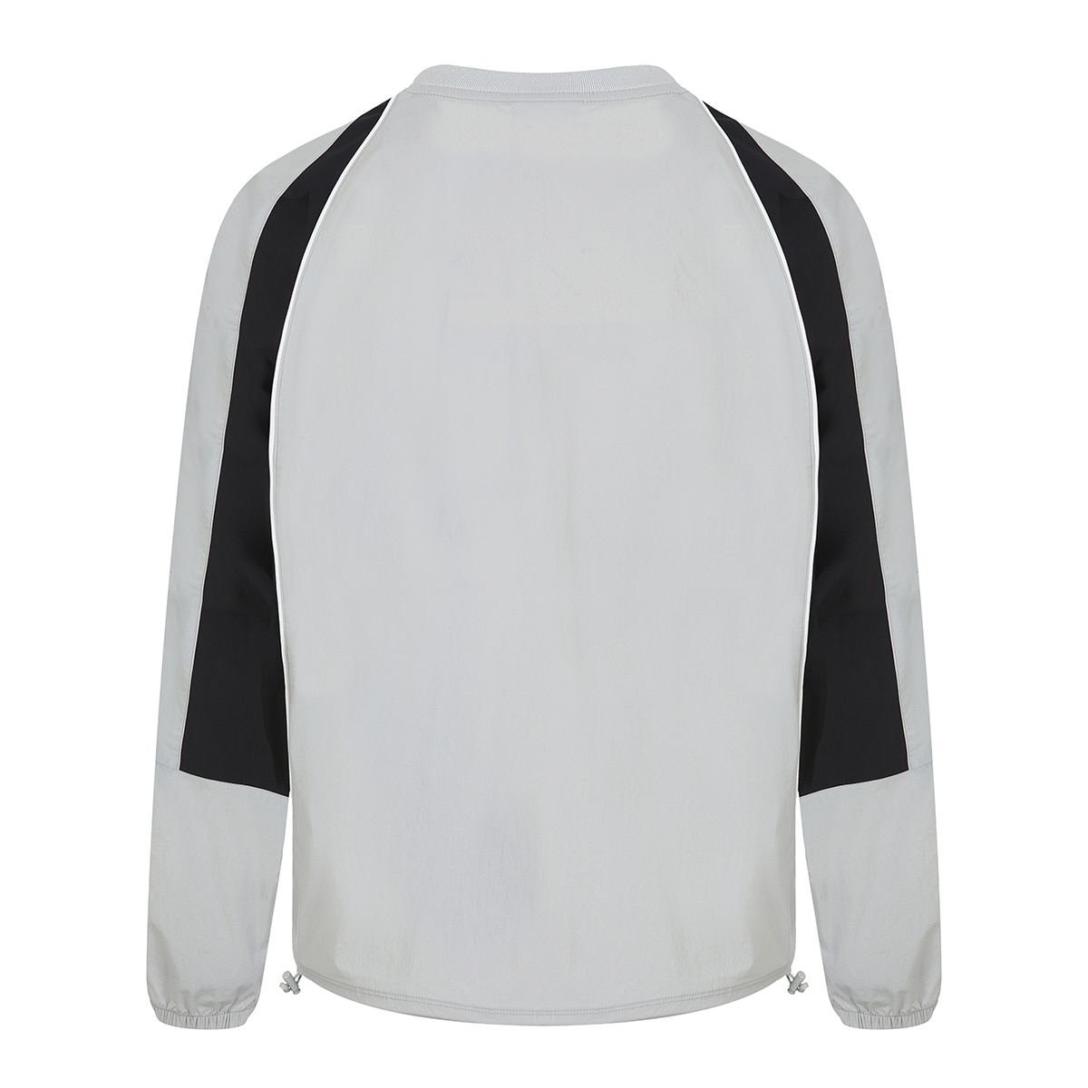 푸마 남성 긴소매 액티브 우븐 크루 - 그레이, M