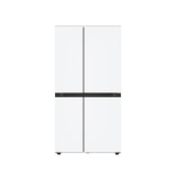 엘지 오브제 AI 매직스페이스 양문형 832L, 메탈 에센스 화이트