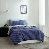 썸니아 면/극세사 차렵 이불 - 싱글, 네이비 썸니아 면/극세사 차렵 이불 - 싱글, 네이비