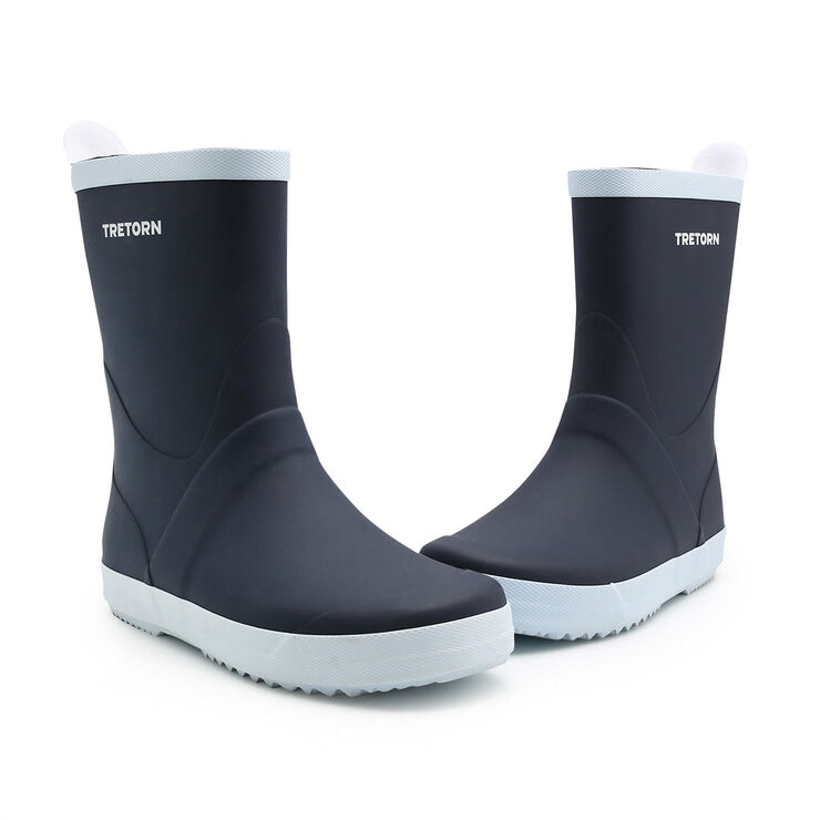 트레통 Wings 미들 레인부츠 - 네이비, 245mm