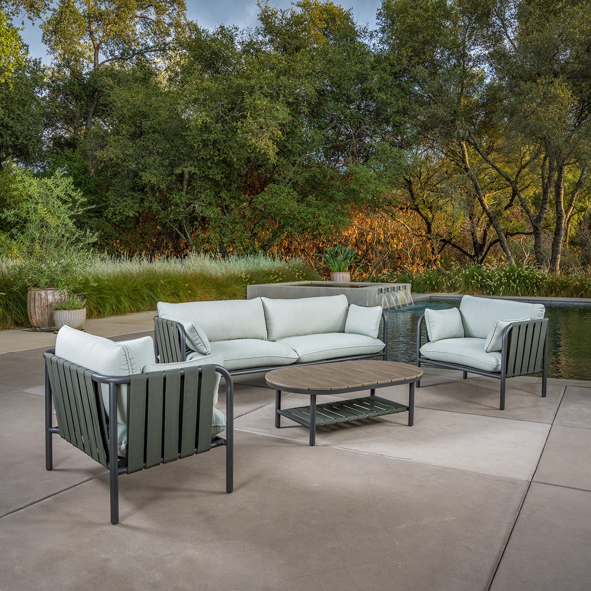 선빌라 하겐 소파 세트 4-piece