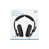 EPOS 젠하이저 게이밍 헤드셋 GSP 302 - 블랙&화이트