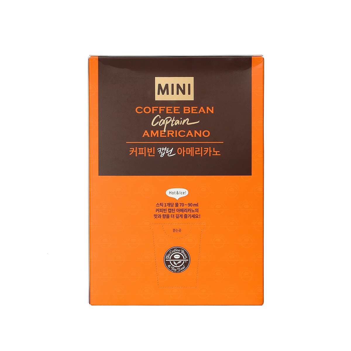 커피빈 캡틴 아메리카노 미니 0.9g x 140ct