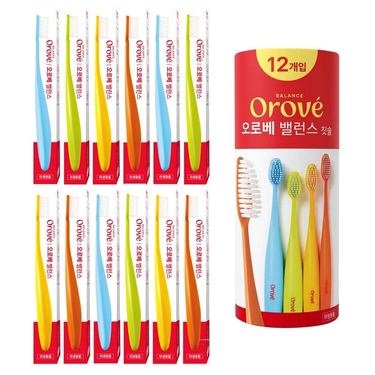 오로베 칫솔 12개