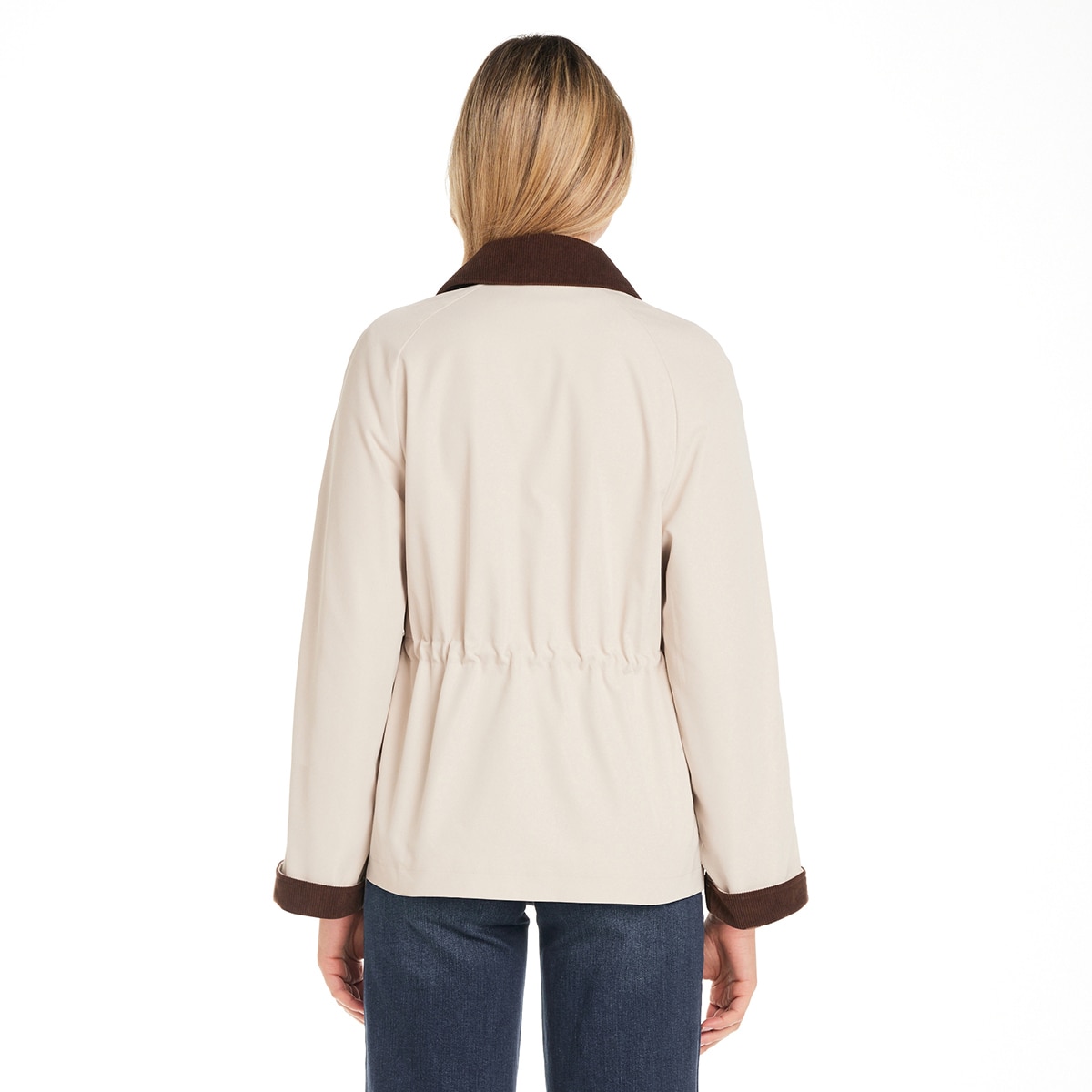 웨더프루프 여성 코듀로이 카라 재킷