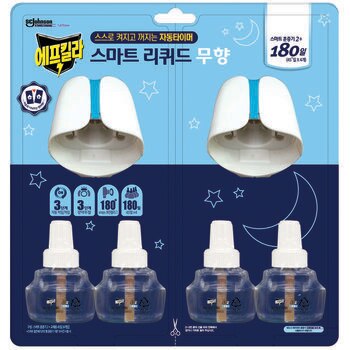 에프킬라 리퀴드 세트 훈증기 2개 + 리필 4개
