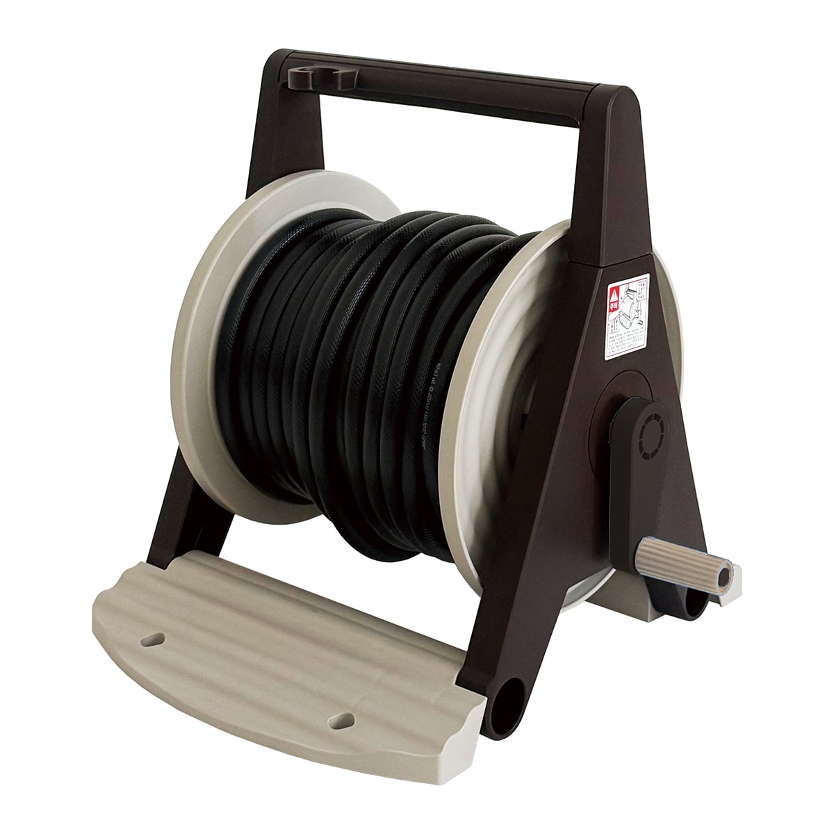 아이리스 스탠드형 호스릴 50m - 베이지 아이리스 스탠드형 호스릴 50m - 베이지