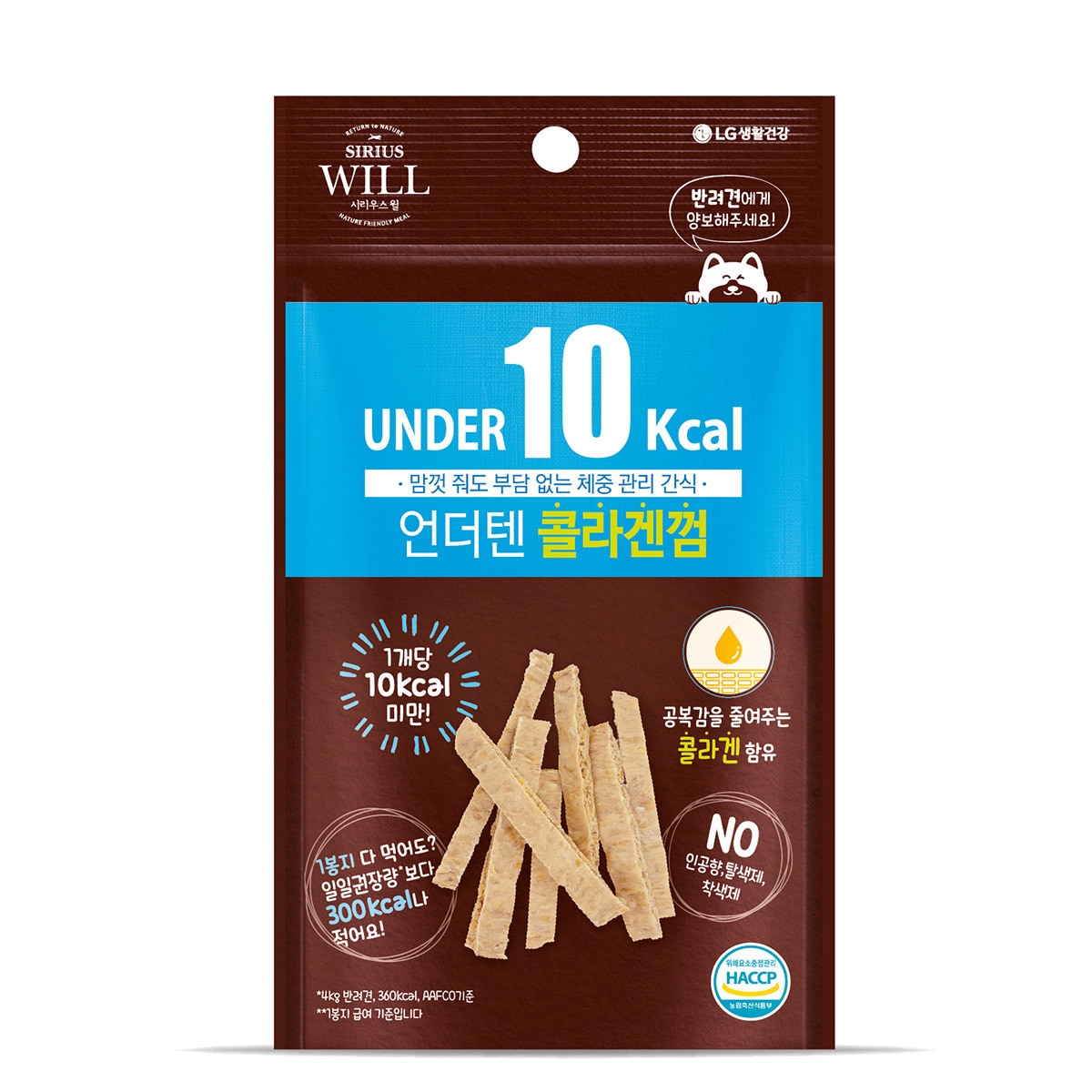 시리우스윌 언더텐껌 반려견 간식 20g x 36