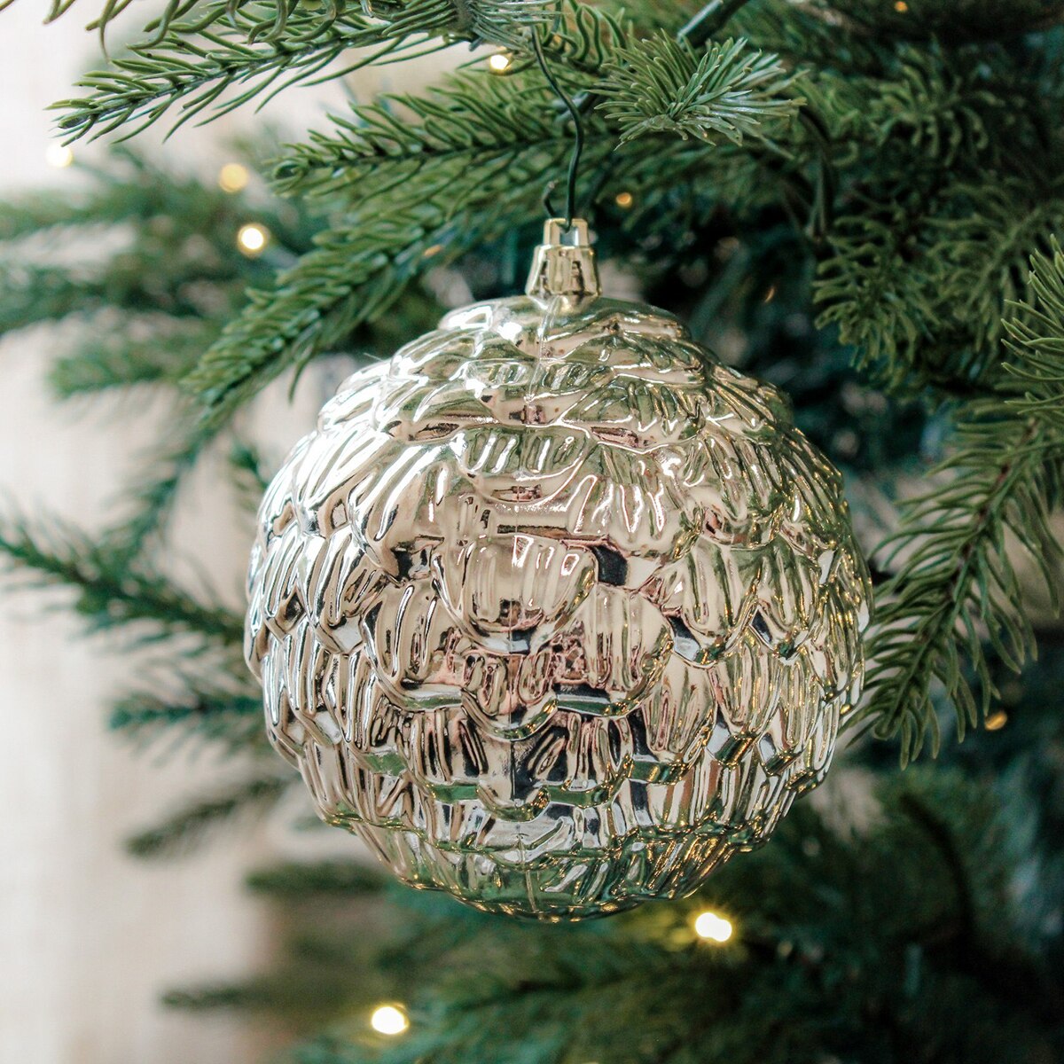 크리스마스 100mm 오너먼트 장식 18개 세트 - 메탈릭 크리스마스 100mm 오너먼트 장식 18개 세트 - 메탈릭