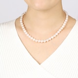 바니찌 7.5mm 아코야 해수진주 비드 목걸이 베이직