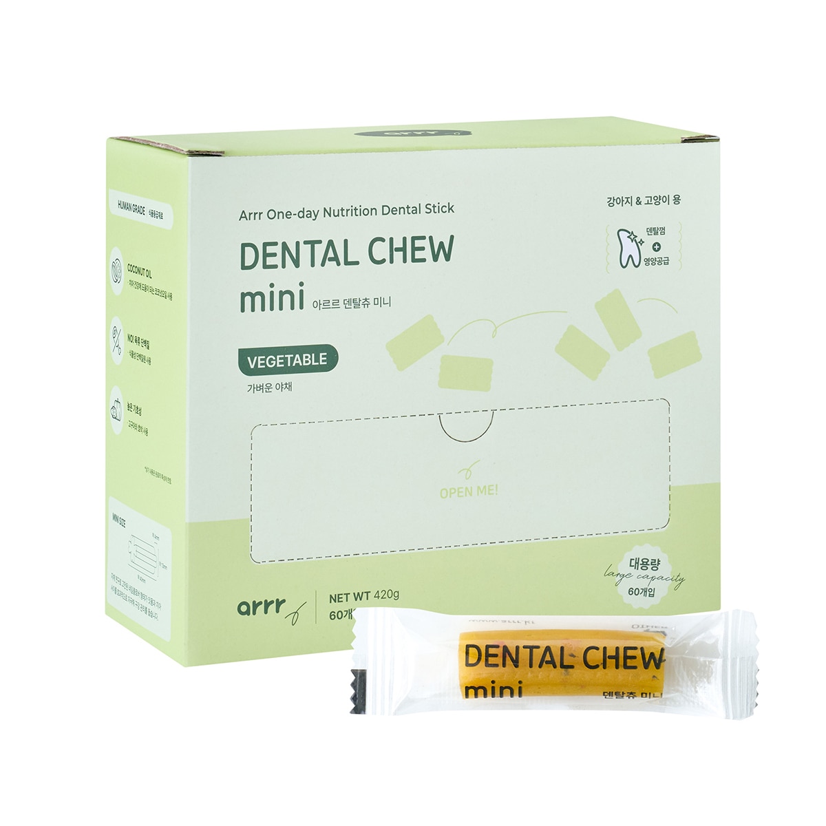 아르르 덴탈츄 미니 7g x 60 아르르 덴탈츄 미니 7g x 60
