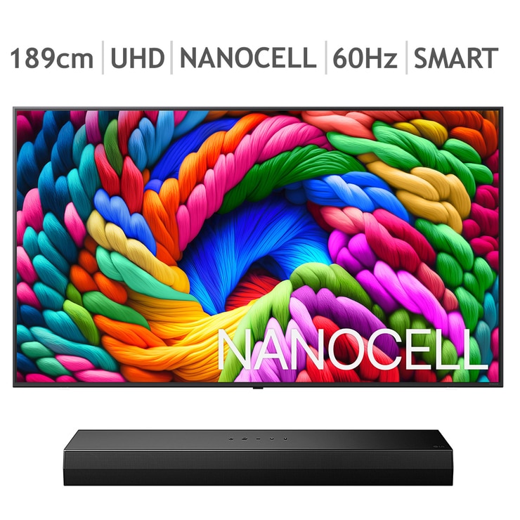 LG 나노셀 AI 75NA1C90AMA 189cm (75) + S20A LG 나노셀 AI 75NA1C90AMA 189cm (75) + S20A