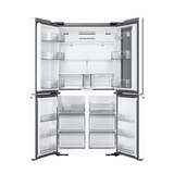 삼성 비스포크 4도어 AI 푸드쇼케이스 냉장고 902L, 에센셜화이트